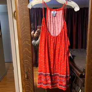 Red old navy tank top